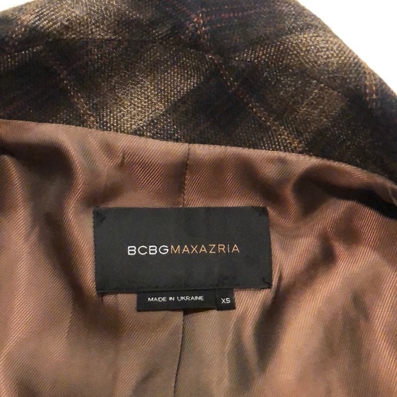 Plaid jaket with front ruffles - Picture 5 of 6